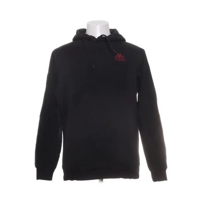 Kappa, Kapuzenpullover, Größe: L, Schwarz, Einfarbig, Herren #ZA0