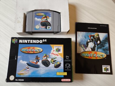 N64 - Wave Race 64 - (OVP, mit Anleitung)