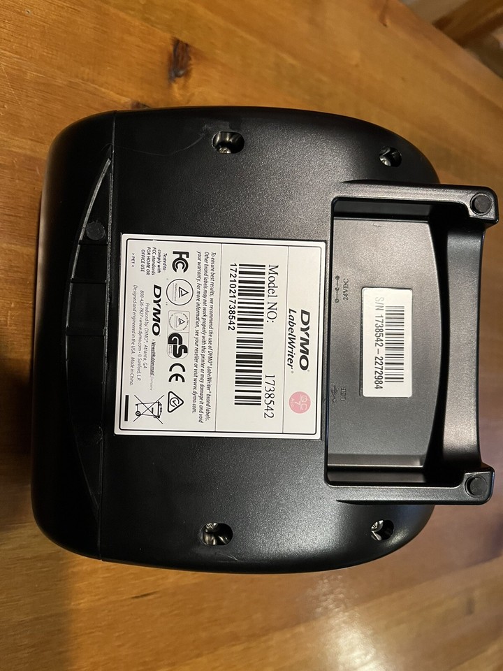 DYMO Labelwriter 4XL Thermal Label Printer Model 1738542 eBay