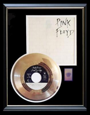 PINK FLOYD ANOTHER BRICK IN THE WALL 45 RPM GOLD RECORD RARE