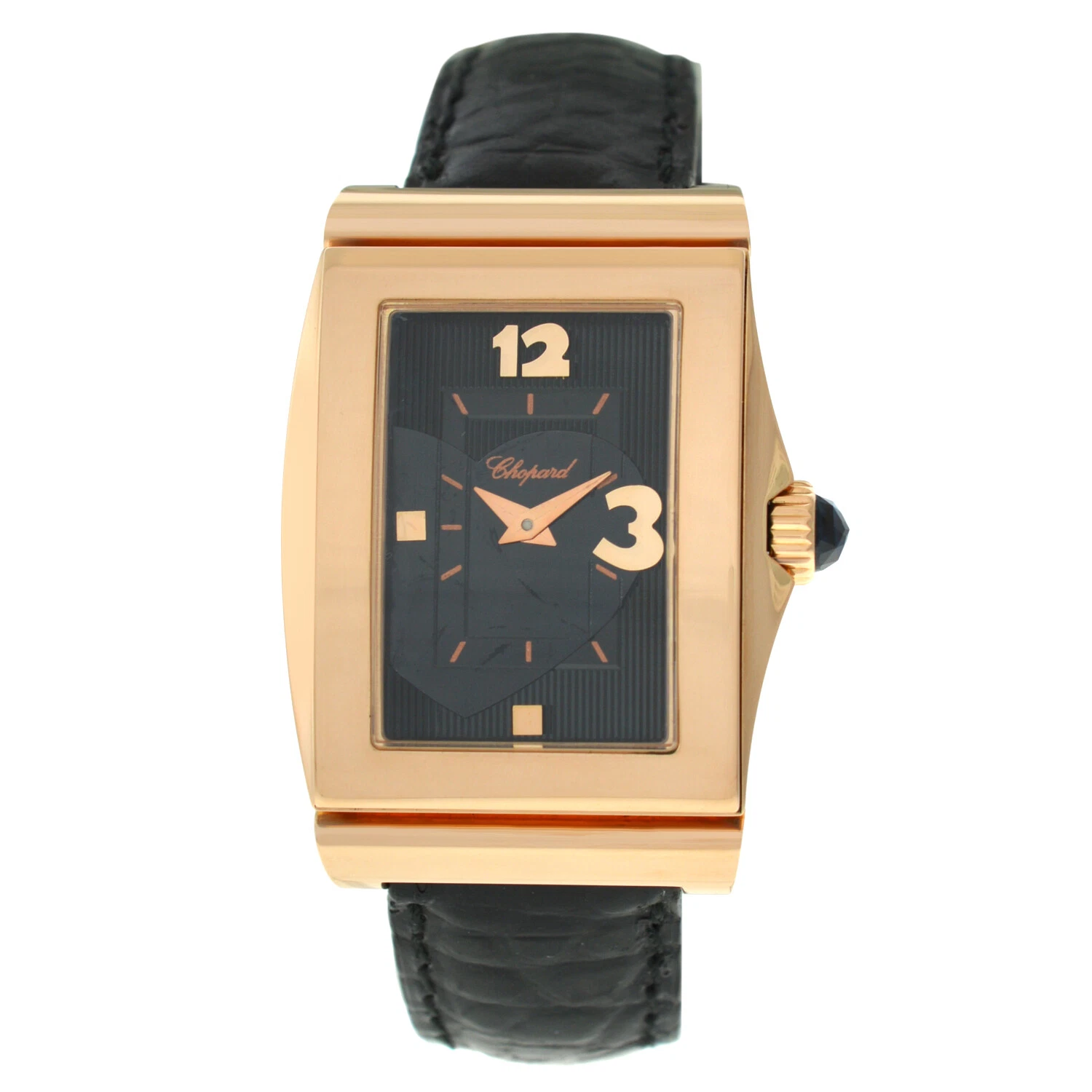 Chopard — Chopard 12/7461 Solid 84 Grams 18K Rose Gold 27MM Ladies' Quartz Watch