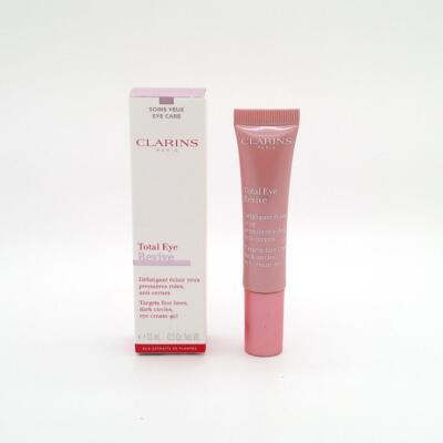 Clarins Total Eye Revive  Eye Cream-Gel  0.5 oz / 15 ml *NEW IN BOX*
