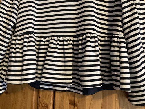Topshop ladies Stripe Jacket 10 Uk - Picture 3 of 7