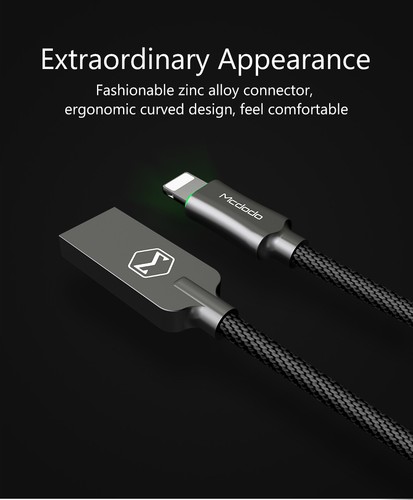 Mcdodo LED Auto Disconnect Data Cable Sync Charger For iFor iPhone iPad iPod - Picture 8 of 29