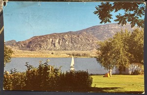 Canada Sailing On Osoyoos Lake Osoyoos Posted 1959 Ebay