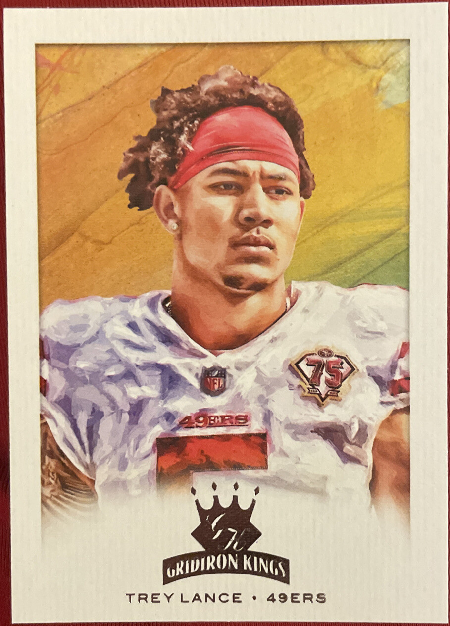 2021 Panini Chronicles TREY LANCE RC GRIDIRON KINGS Rookie #GK-5 49ers!