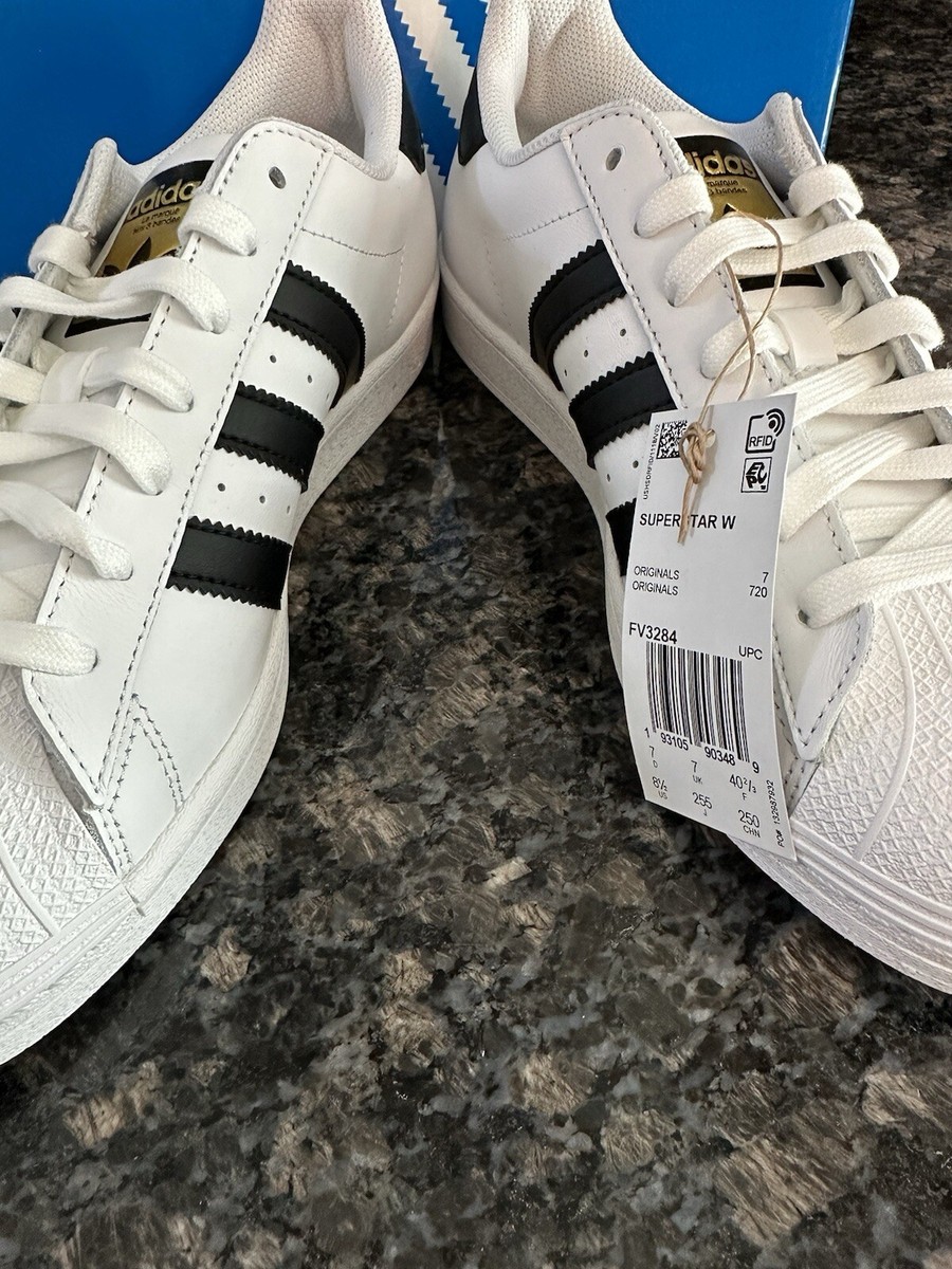 Women's adidas Originals Superstar Casual Shoes White/Black/White