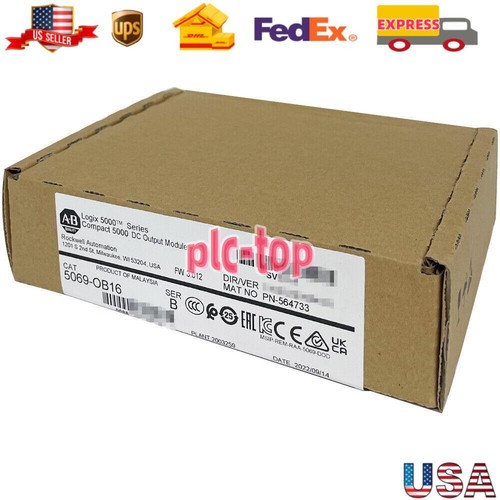 Allen-Bradley 5069-OB16 /B Compact 5000 DC Output Module NEW Factory ...