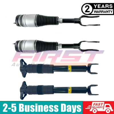 4x Front & Rear Air Suspension Shock Struts for Jeep Grand Cherokee WK WK2 11-15