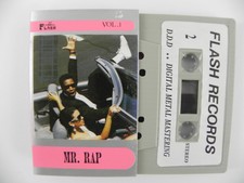MR. RAP VOL. 1 Volume Uno FLASH RECORDS Get on Go Go Hmmm Musicassetta Tape MC