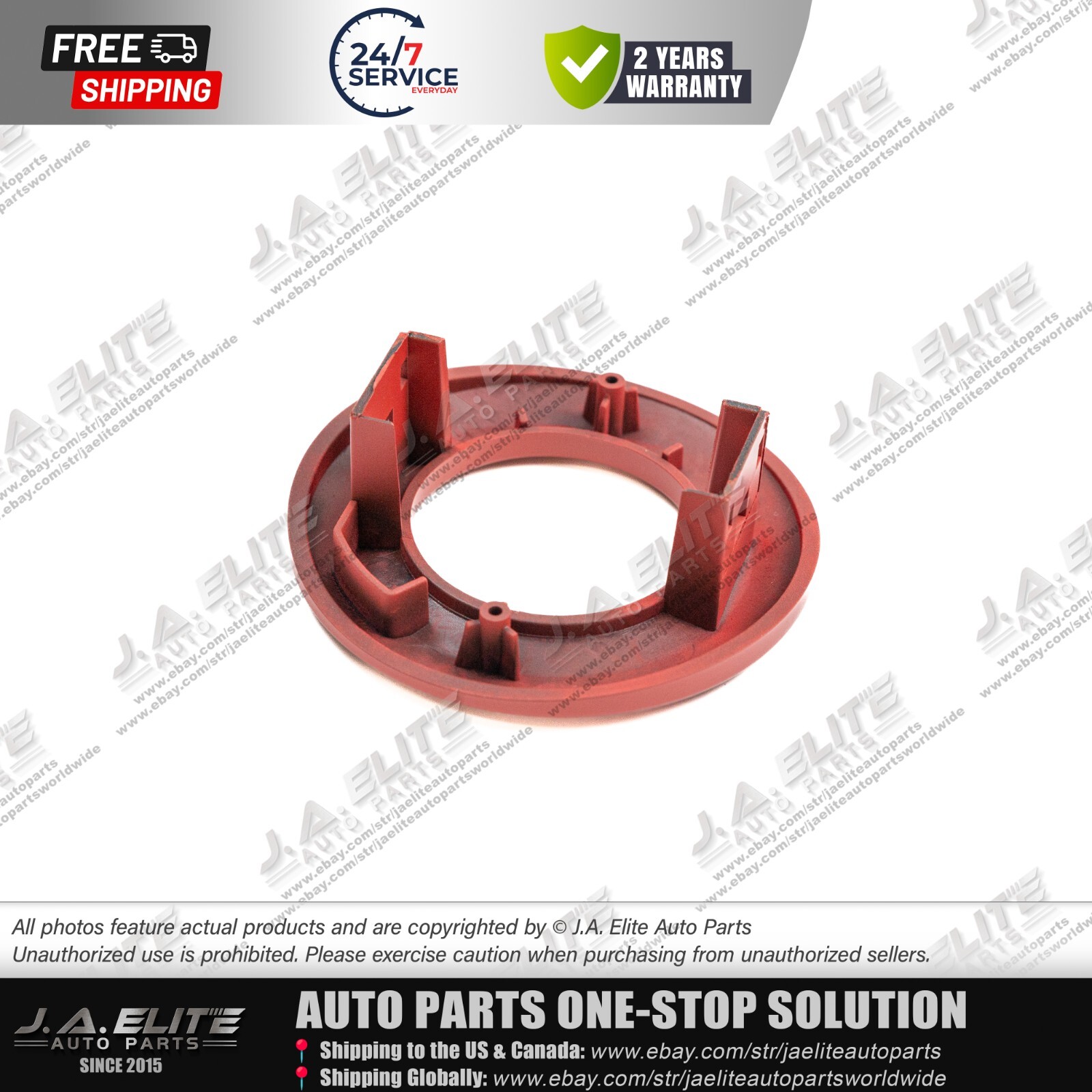 Rear View Mirror Control Plate Red for Maserati GC GT 68549224,LEFT HAND DRIVE