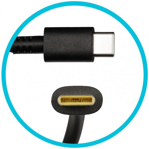 HP Chromebook 15 USB-C Laptop Charger Power Cable Genuine Original AC Adapter - Picture 2 of 5