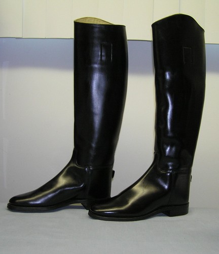Bottes D'équitation Marlborough Dressage - Noir - Cuir - Taille UK 4.5 / EU 37.5 - Occasion