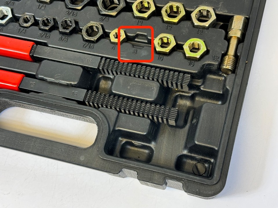 EverTough 67080 Thread Restoring File, Tap, and Die Kit / For Restoring ...