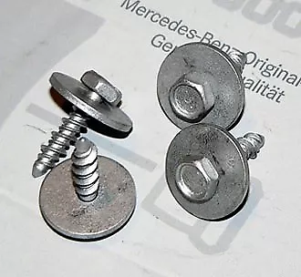 Original MERCEDES 190 A124 A209 Schraube 4 Stk Längsträger 