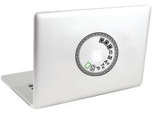 Canon 5D Mode Dial Laptop Decal