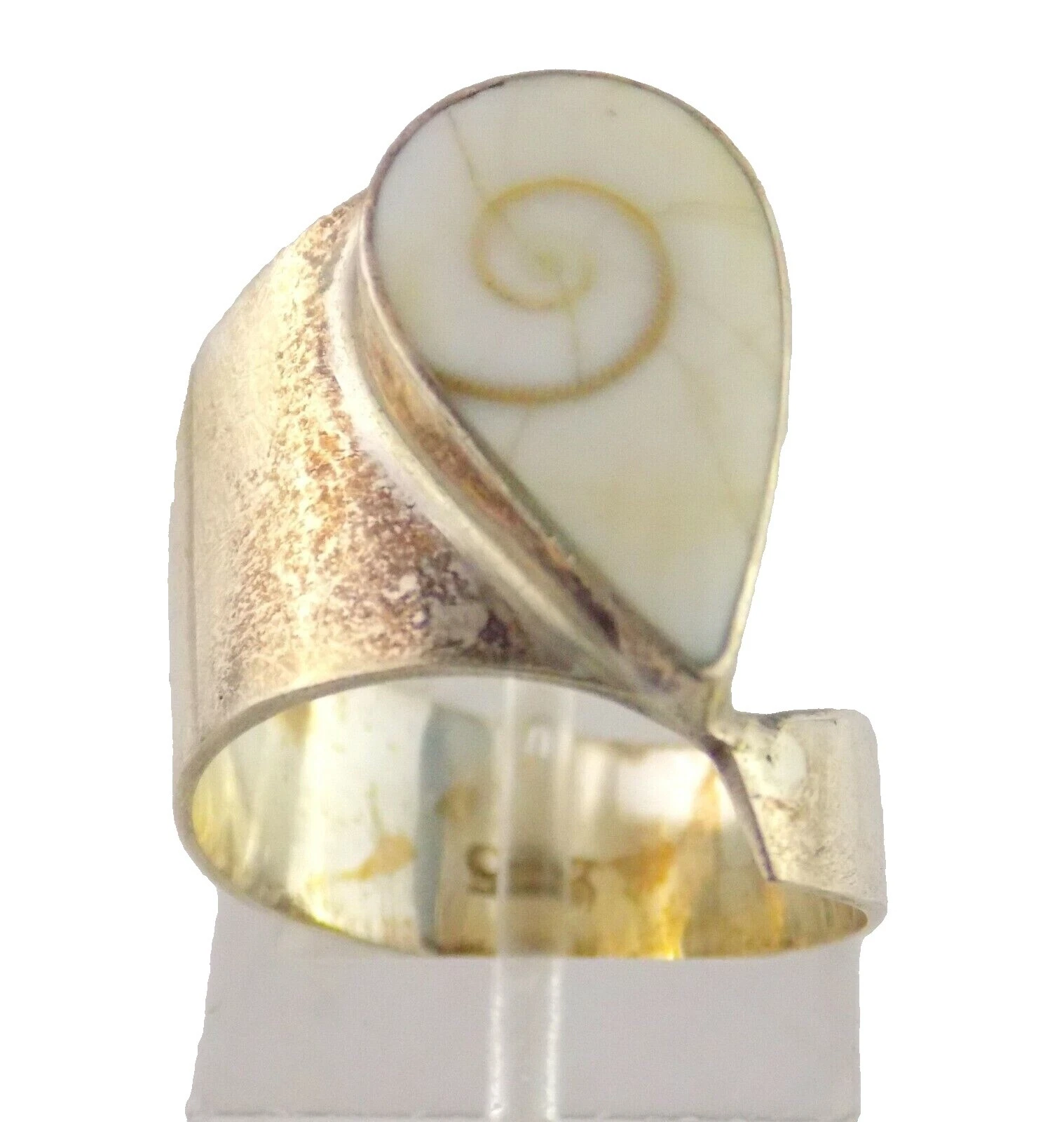 Anillo de plata esterlina de 7 anillos hechos a mano