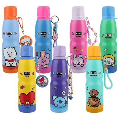 BT21 Stainless Steel Bottle Tumbler Miniso Collection Line Friend Charm 600ml