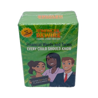 The Financial Rewire Financial Words & Terms Every Child Should Know Flash Cards