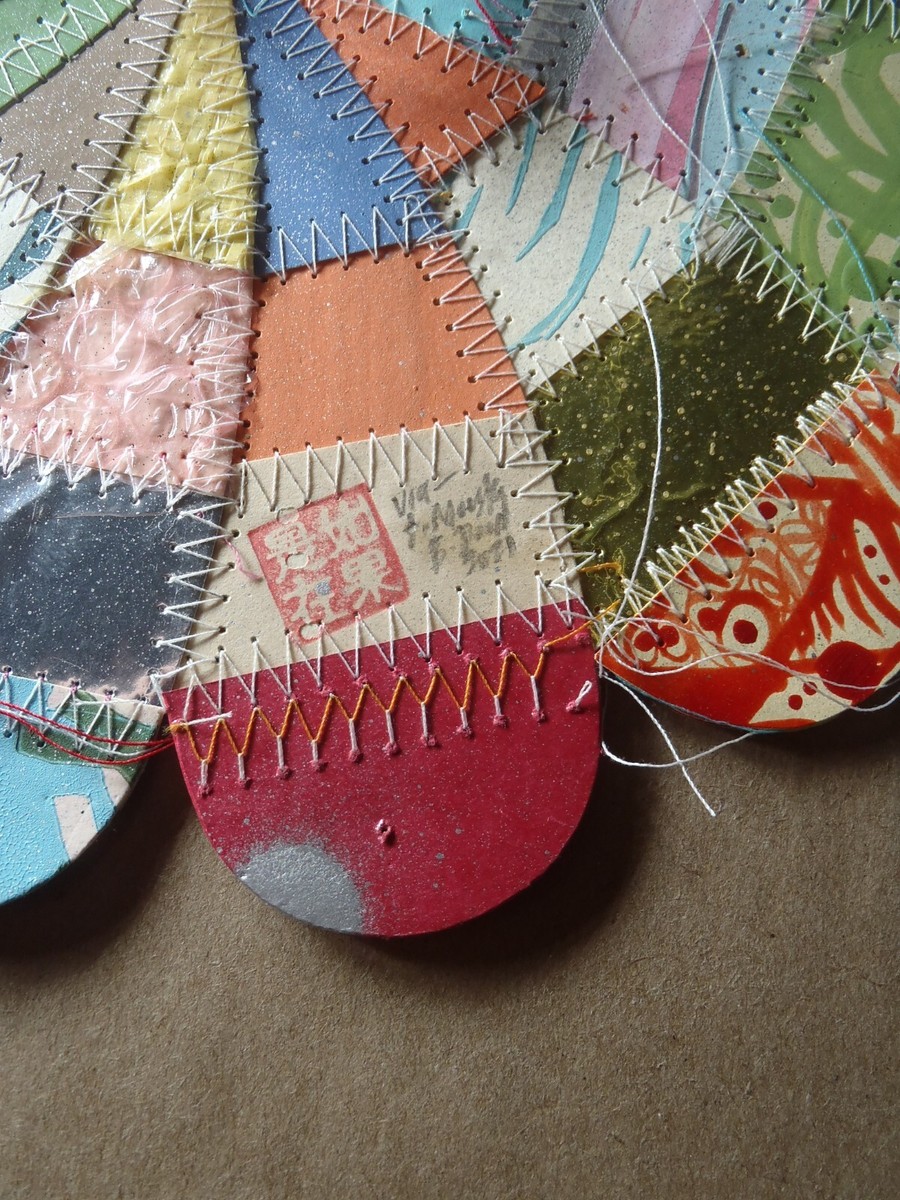 アート+エンタメ Thomas Campbell  Medium Sewn Flower #1 Thomas Campbell Medium Sewn Flower #1