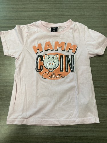 Disney Pixar Toy Story T Shirt Hamm Collector Graphic Size Medium 6-7 - Picture 2 of 5