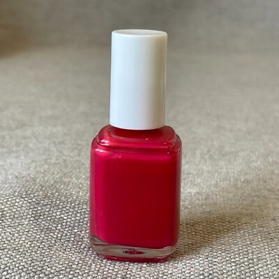Vintage Essie Romantic Rose Square Smooth Bottle New Old Stock Nail Polish 80s