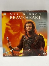 Braveheart - Widescreen Laserdisc Double Disc - Mel Gibson  Deluxe Gold CD