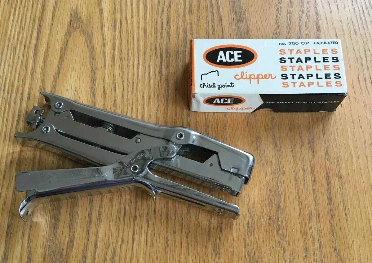 Ace clipper stapler 700 cheap staples