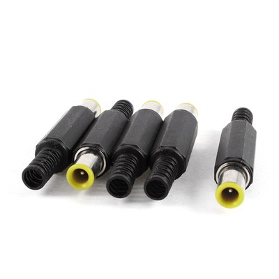 PC Connection DC Connector Cable Power Supply Male Connector 7mmx1mmx9mm 5 Pcs