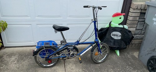 Dahon III 3-speed Folding Bike (Blue 
