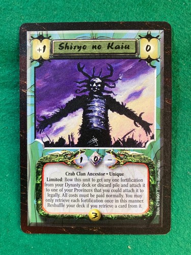 LEGEND OF THE FIVE RINGS, L5R CCG - (TIME OF THE VOID) SINGLE CARDS - Picture 36 of 49
