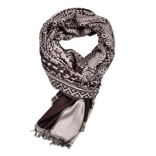 Men's Winter Fashion Versatile Neckwear Plaid Short Tassel Scarf Men's Gift