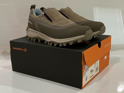 Merrell Women's Thermo Snowdrift Moc Shell Waterproof J90054 - 5.5 / Brindle