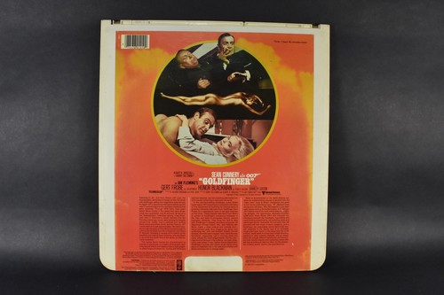 VINTAGE CED Video Disc Untested James Bond Goldfinger RCA01410 - Picture 5 of 8
