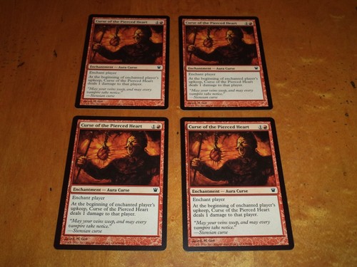 4x Playset MTG Magic the Gathering Complete Set of 4 x4 Cards Innistrad You Pick - Picture 37 of 177