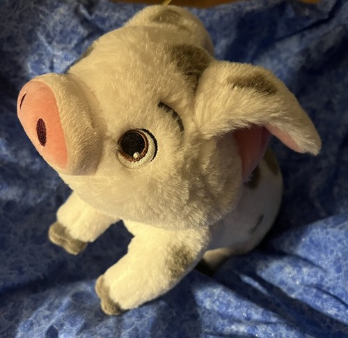 Disney Plush Pua the Pig Moana Stuffed Animal Toy Pig Soft Cute 9 Inches - Picture 2 of 12