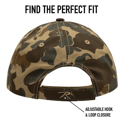 ROTHCO X Bear Archery Fred Bear Camo Low Profile Cap - Adjustable, 6 Vents, For Hunting & Outdoor - View #3
