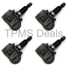 New 433mhz OE VDO Black Stem TPMS Set For 2018 Land Rover Discovery Sport HSE
