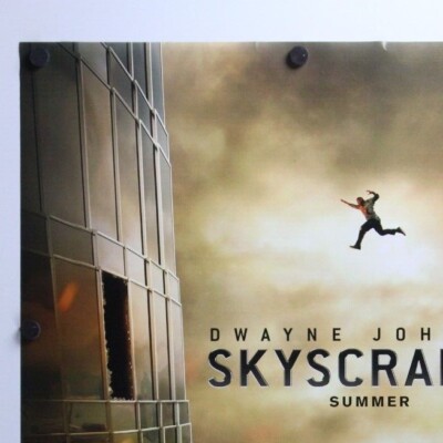 Skyscraper 2018 Double Sided Original Movie Poster 27