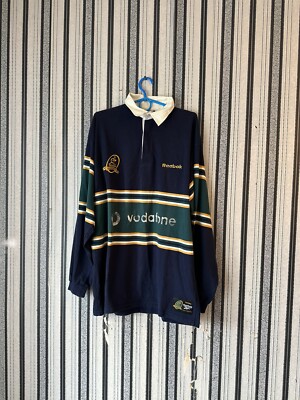 Reebok Wallabies ラガーシャツ AUSTRALIA WALLABIES RUGBY SHIRT JERSEY Reebok 1899-1999 100th