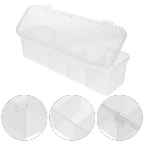 Compartment Sugar Bag Holder Coffee Bag Storage Box Tea Packet Box Tea Bag