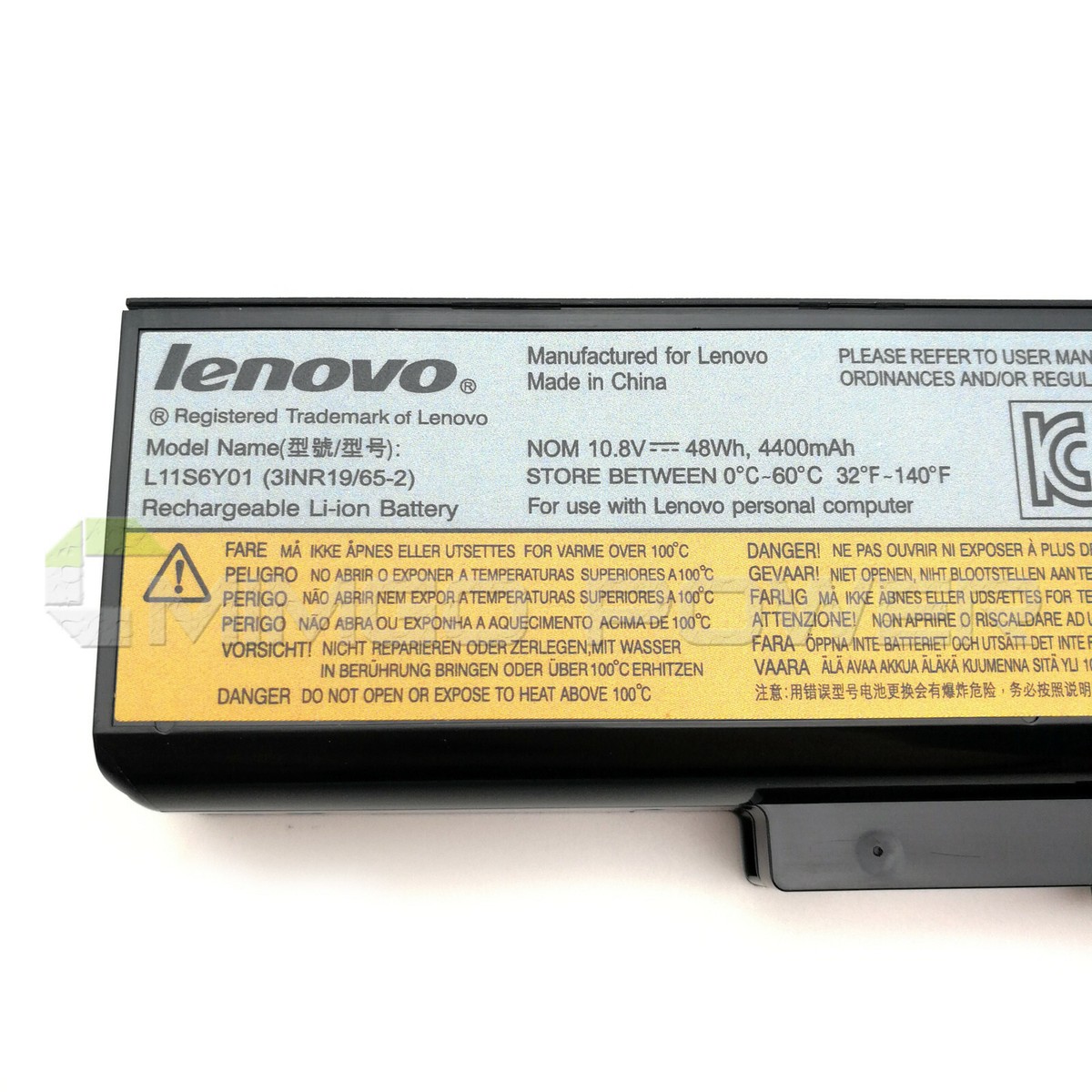 Laptop Battery L11N6Y01 For Lenovo IdeaPad Y480 Y580 G510 G580 G710 - View #2