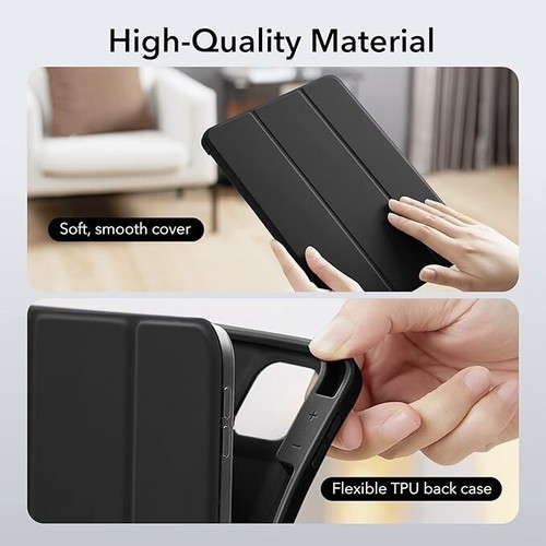ESR iPad Pro 11 inch Trifold Case REBOUND Model 2021-2022 Pencil Holder - Picture 4 of 12
