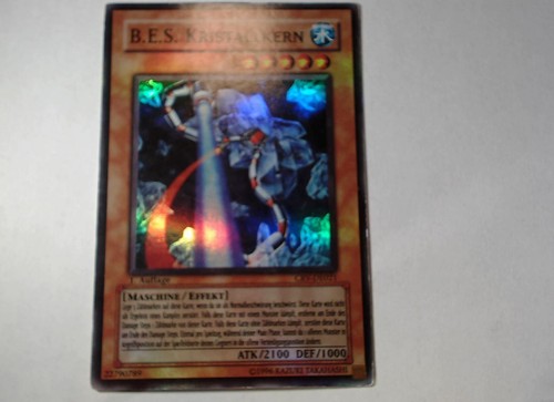 Yugioh B.E.S. KRISTALLKERN , crv-de021 Super Rare deutsch Excellent - Bild 2 von 4