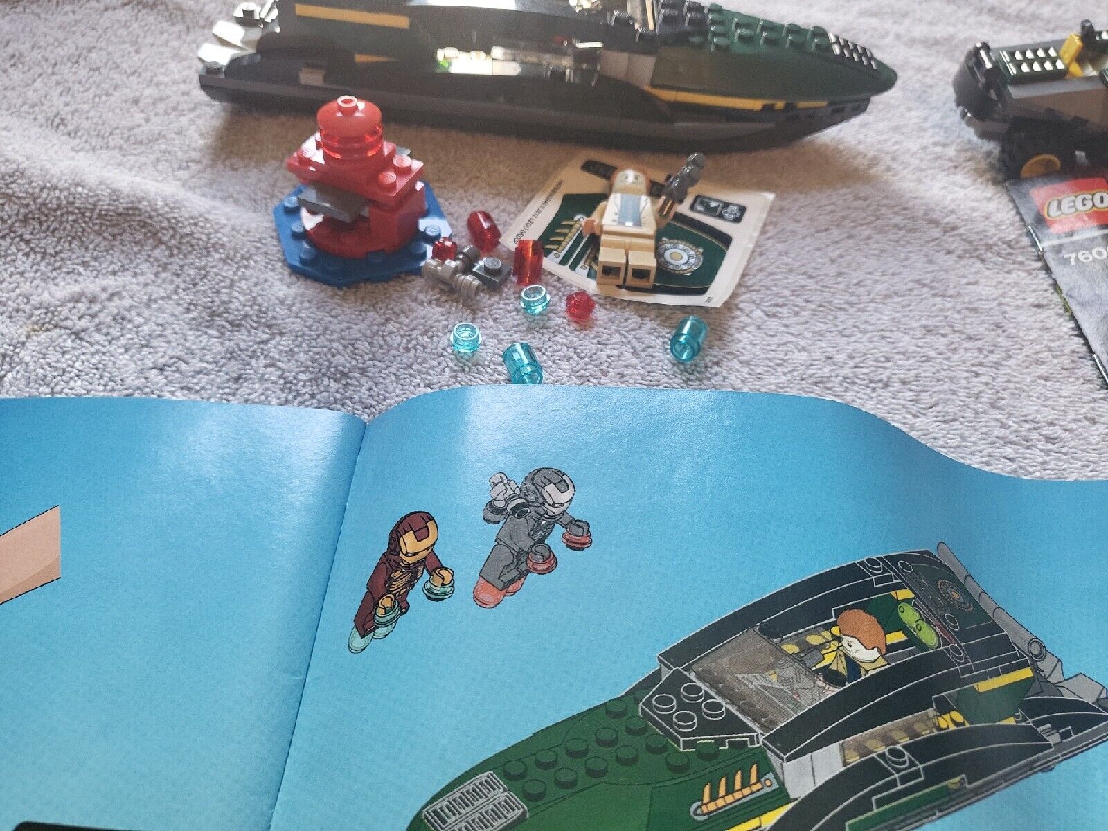 Lego Marvel Super Heros Lot Of 3 #76036 ,Iron Man 3 #76008,#76006 READ  DISCRIPTI