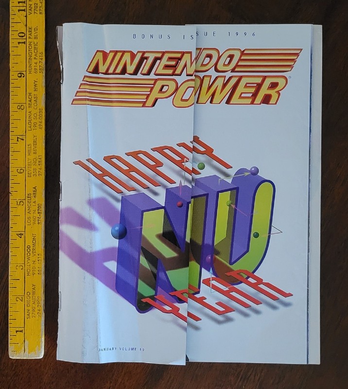NINTENDO POWER BONUS ISSUE 1996 VOLUME 80 JANUARY