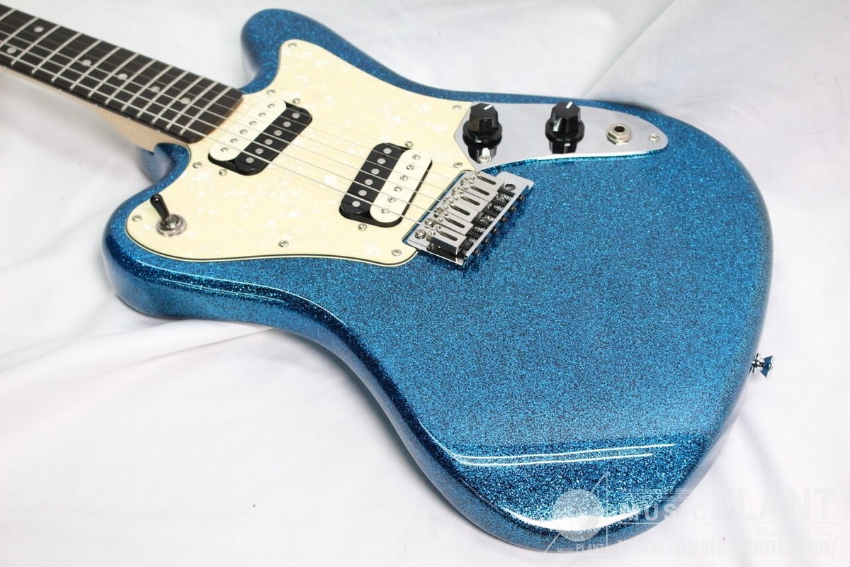 USED Squier by Fender Paranormal Super-Sonic Blue Sparkle