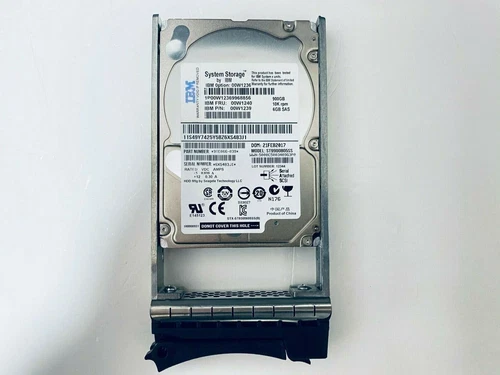 For IBM 00W1236 00W1240 00W1239 900GB SAS 6Gbps10K RPM 2.5"Hard Drive for DS3524 - Afbeelding 1 van 2