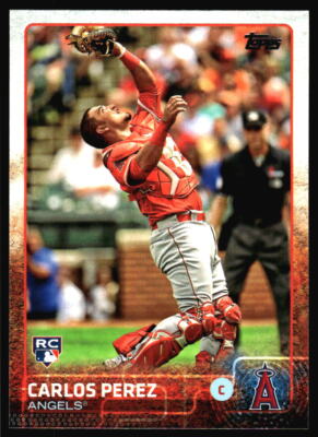 2015 Topps Update Carlos Perez  Rookie  #US48 Los Angeles Angels