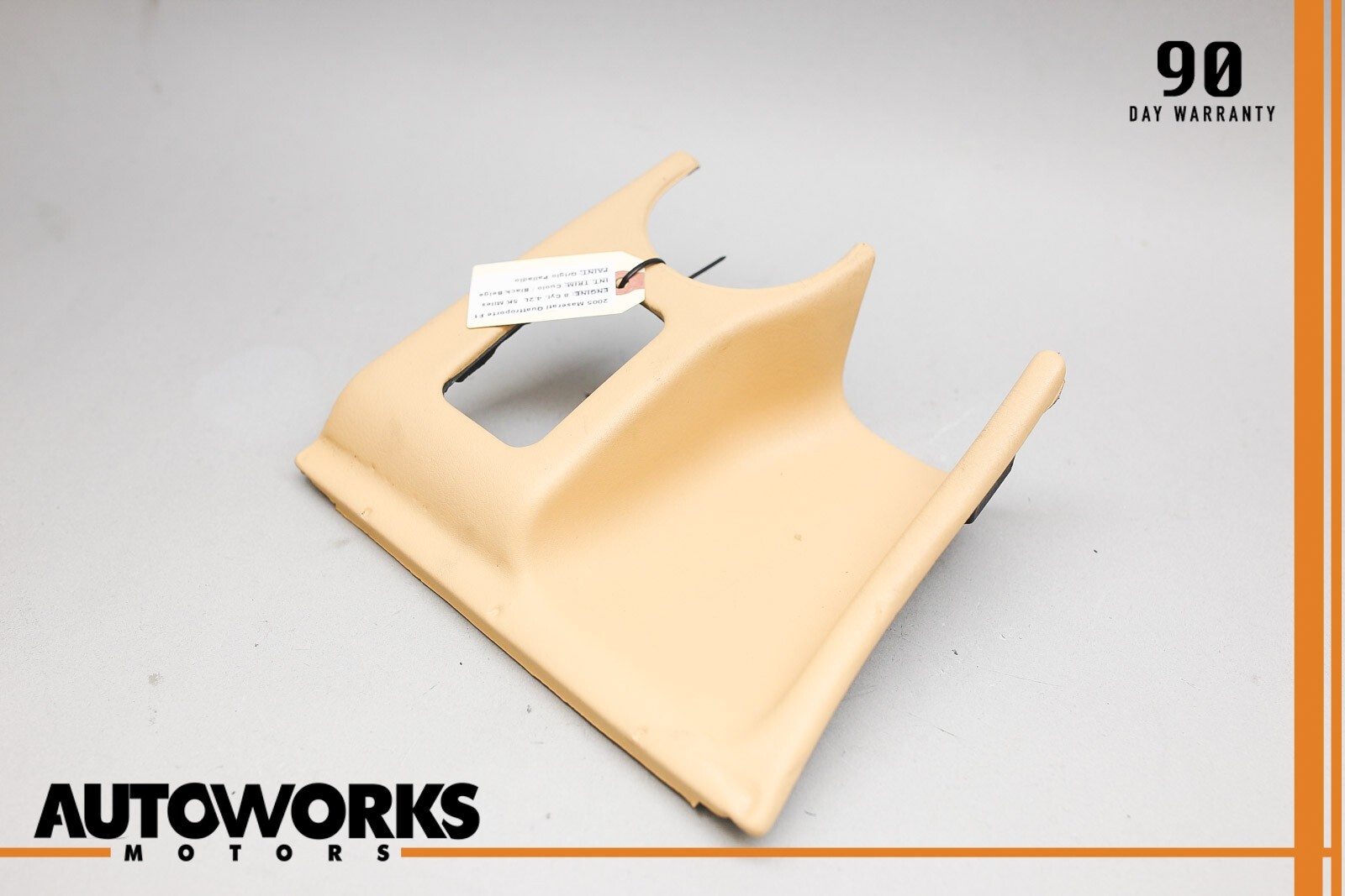 05-07 Maserati Quattroporte F1 M139 Center Console Trim Bezel Cover Panel OEM